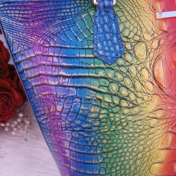 Brahmin Popsicle Ombré Melbourne Medium Asher Shoulder Bag - Picture 3 of 12